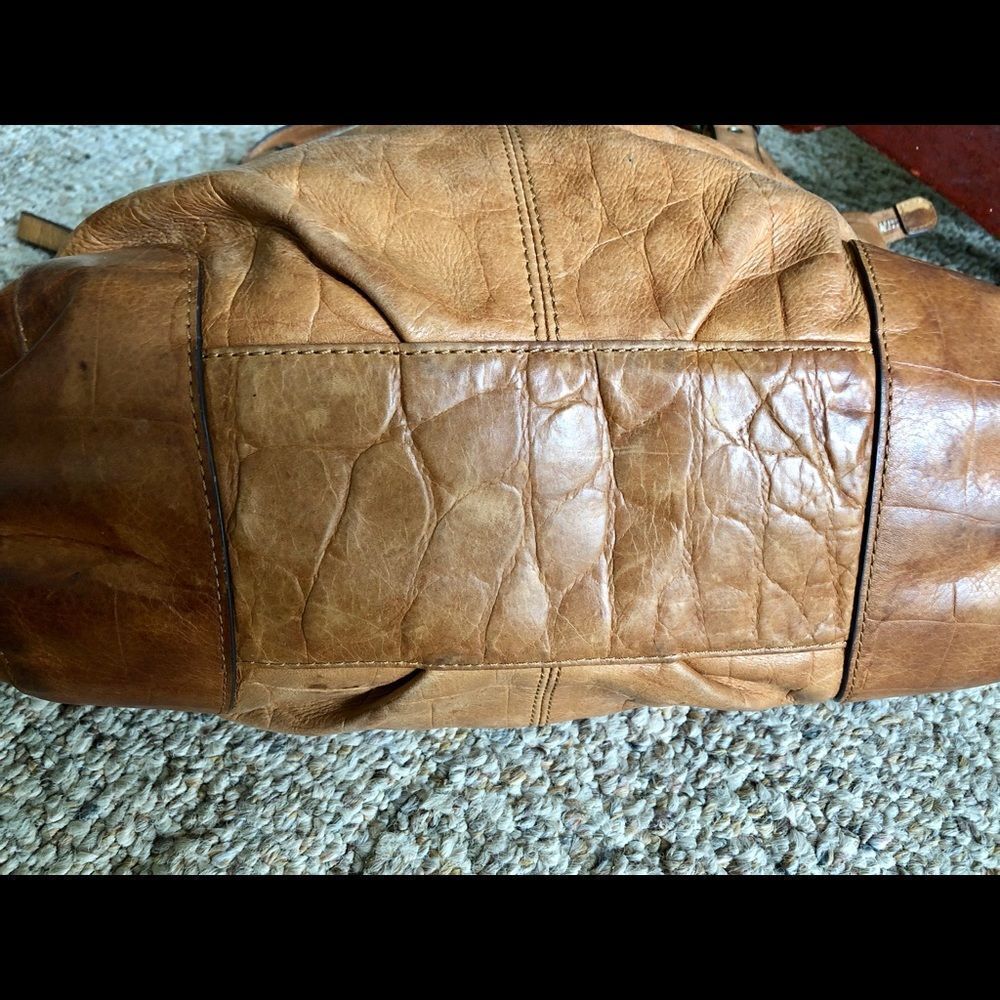 Nice sturdy leather bag by B Makowsky - Picture 6 of 7
